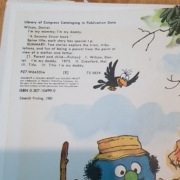 I'm my mommy/I'm my daddy sesame street rare book - Picture 5 of 16